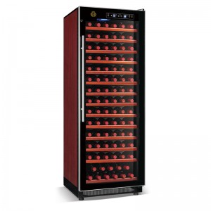 Elegant series high efficient compressor wine cooler frost free 165W direct cooling or air cooling wine cooler