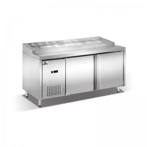 UC pizza worktable air cooling 0~10°C